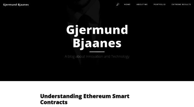 gjermundbjaanes.com