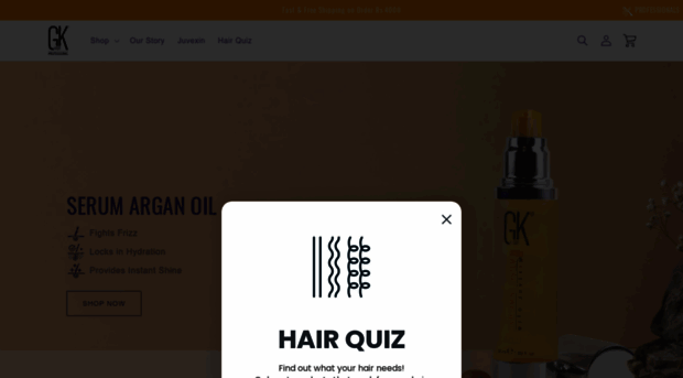 gkhair.com.pk