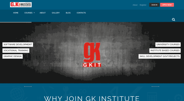 gkinstitute.in