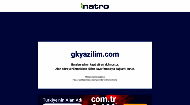 gkyazilim.com