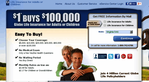 gl0belifeinsurance.com