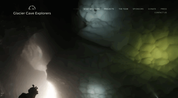 glaciercaveexplorers.org