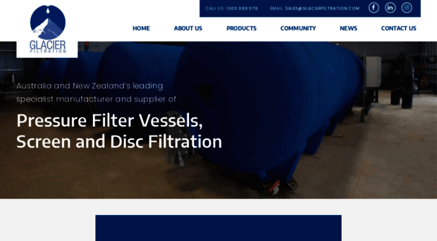 glacierfiltration.com