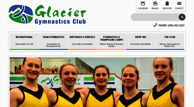 glaciergymnastics.com