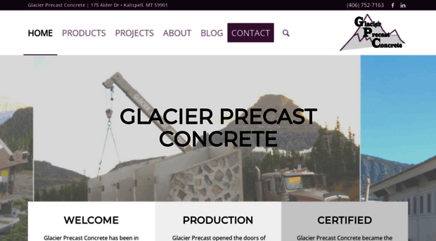 glacierprecast.com