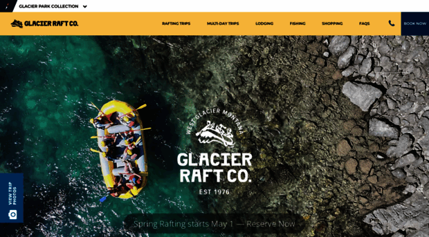 glacierraftco.com