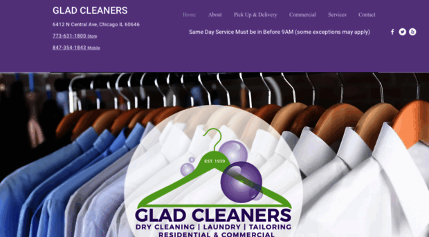 gladcleaners.com