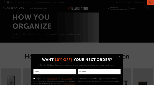 gladiatorgarageworks.com