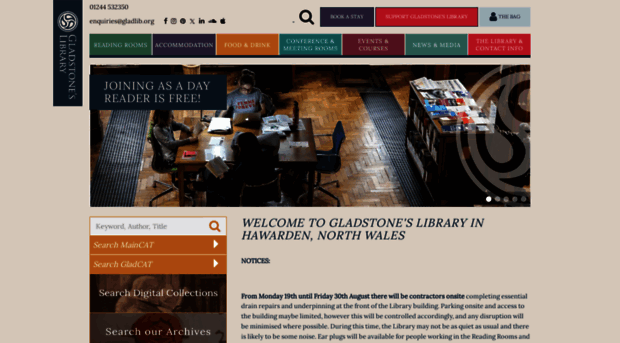 gladstoneslibrary.org