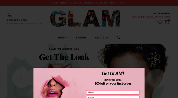 glamcosmetics.com