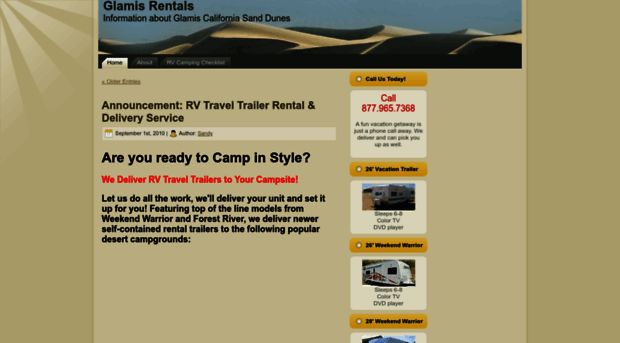 glamis-rentals.com