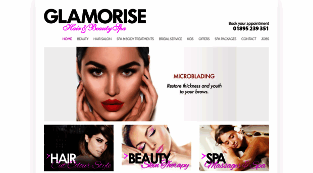 glamorisehairandbeauty.com