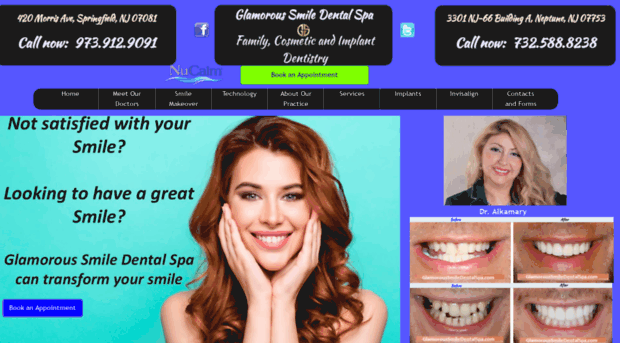 glamoroussmiledentalspa.com