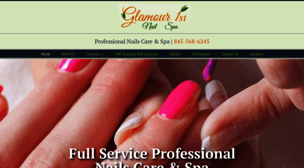 glamour1nailspa.com