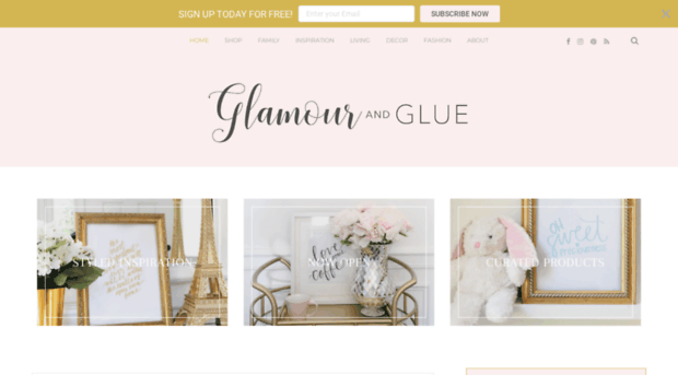 glamourandglue.com