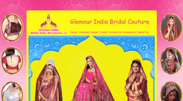 glamourindiabridalwear.com