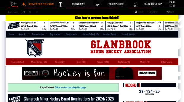 glanbrookminorhockey.com