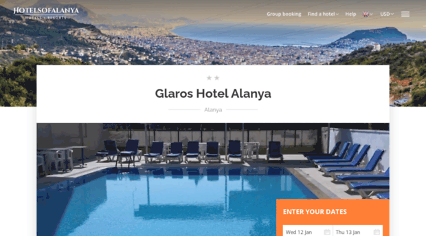 glaros.hotelsofalanya.com