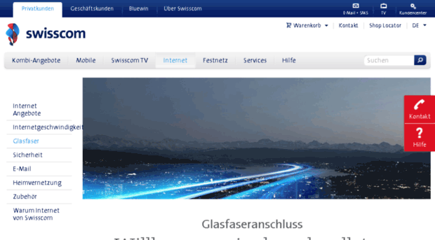 glasfaser.swisscom.ch