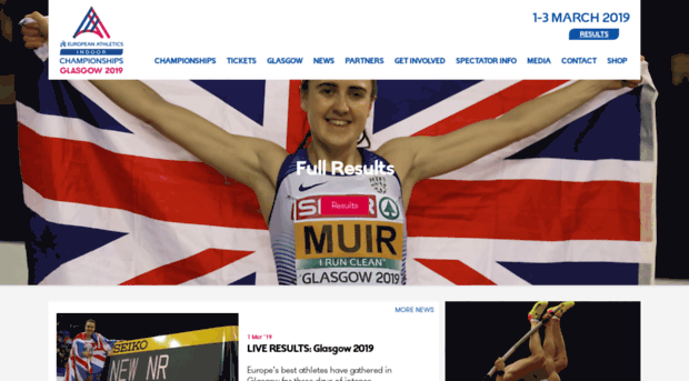 glasgow2019athletics.com