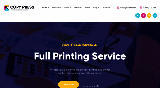 glasgowcityprinting.com