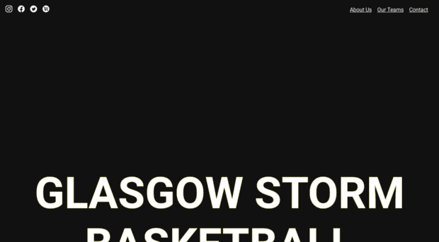 glasgowstorm.co.uk