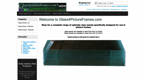 glass4pictureframes.com