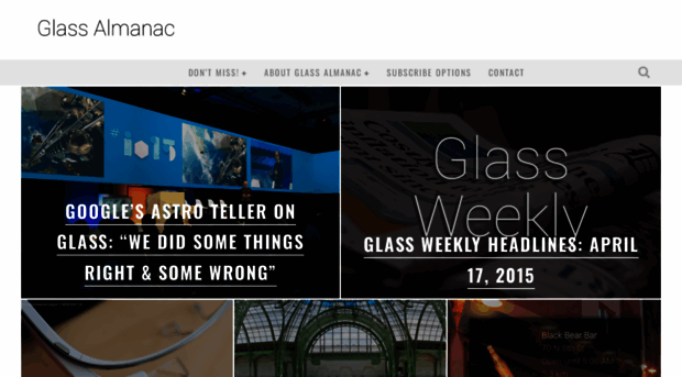 glassalmanac.com