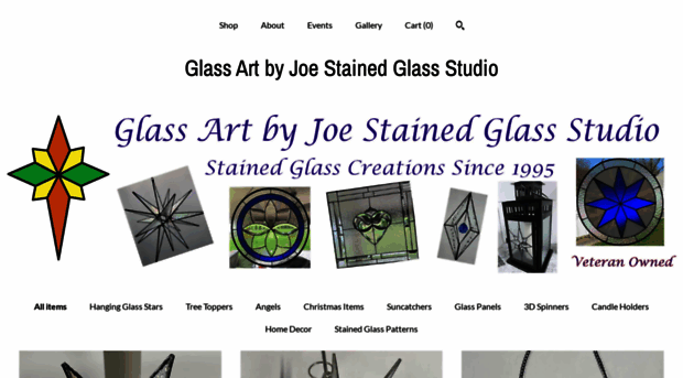 glassartbyjoe.com