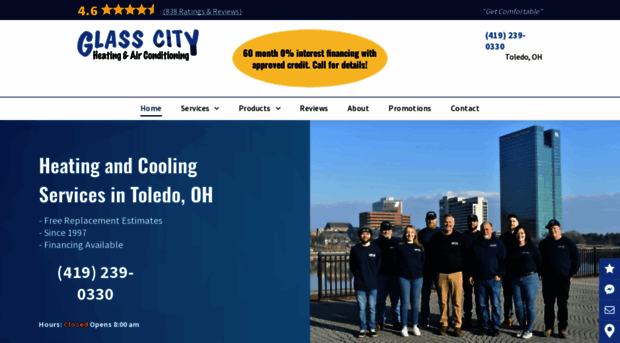 glasscityhvac.com