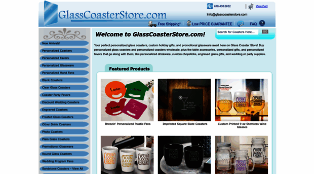 glasscoasterstore.com