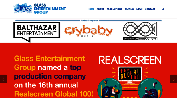 glassentertainmentgroup.com