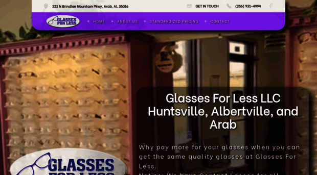 glassesforlessllc.com