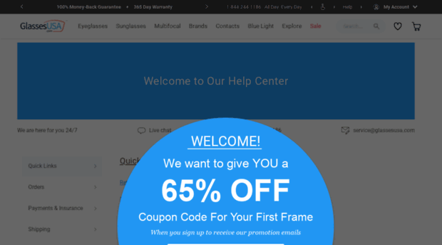 glassesusa1.zendesk.com