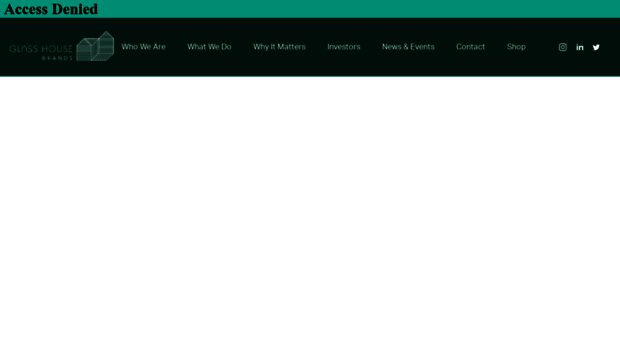 glasshousebrands.com