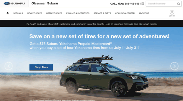 glassmansubaru.com