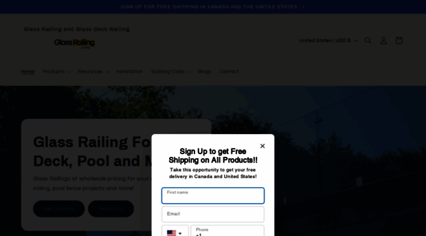 glassrailingstore.com