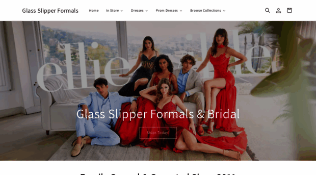 glassslipperformals.com