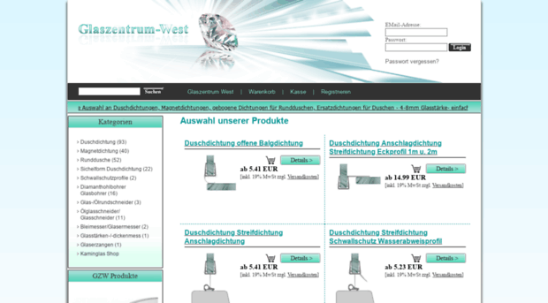 glaszentrum-west.de