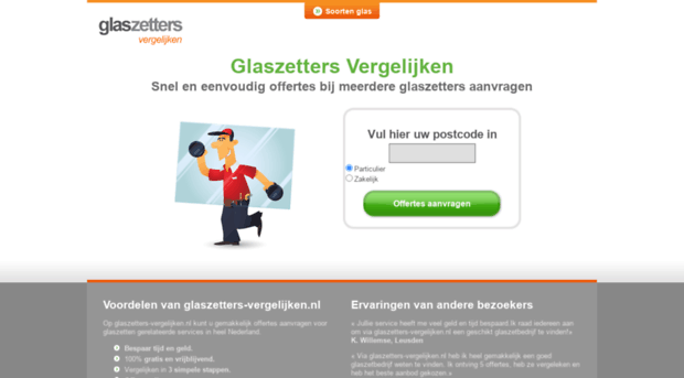 glaszetters-vergelijken.nl