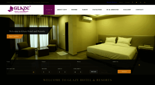 glazehotel.com