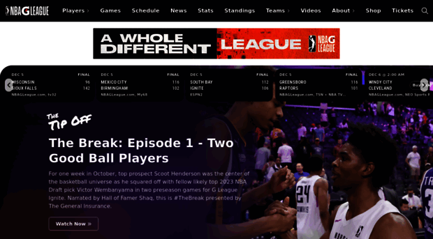 gleague.nba.com