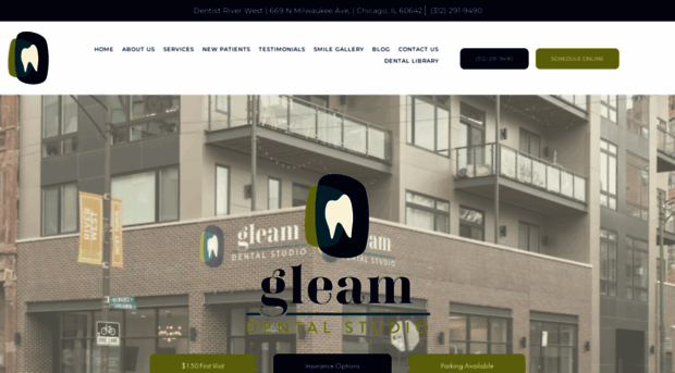 gleamdentalstudio.com