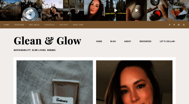 gleanandglow.com