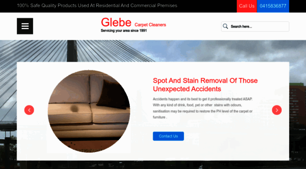 glebecarpetcleaners.com