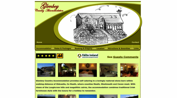 glenboycountryaccommodation.com