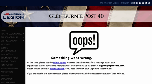 glenburniepost40.org