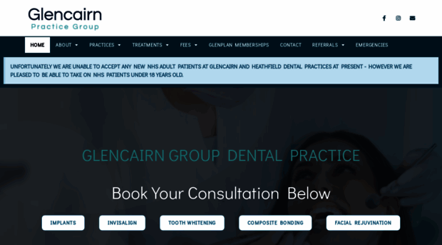 glencairndental.com