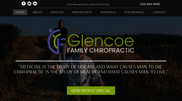 glencoefamilychiropractic.com