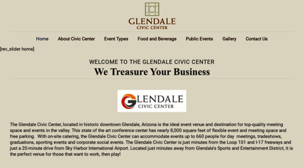 glendaleciviccenter.com